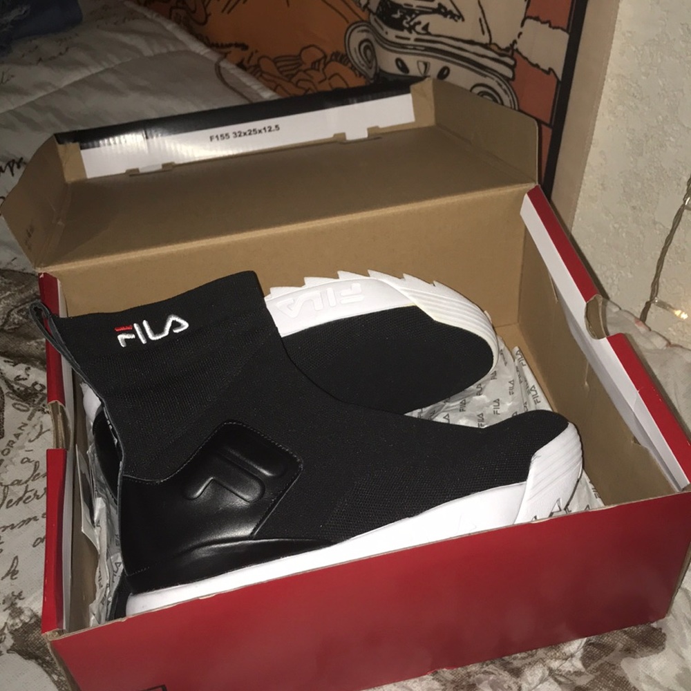 Women’s Filas. Worn once